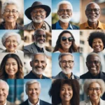 Esta página mostra imagens de diversos tipos de pessoas de todos os continentes em referência ao Envelhecimento e Inclusão Social em Diferentes Culturas