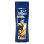 Esta página mostra a imagem de um frasco de shampoo clear e CR7 no produto, em referência ao artigo:Shampoo Antiqueda: Descubra os Produtos Mais Eficazes e Bem Avaliados