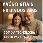 imagem de um avô com uma netinha em homenagem ao dia dos avós