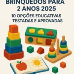 imagem de brinquedos para criança 2 anos. um livro aberto com imagem do sol e uma maça. uma imgem com blocos quadrados e circulos pequenos e grandes para ser encaixado em esteios de madeiras. e outro blocos retagulares, triangular e hexagonal coloridos