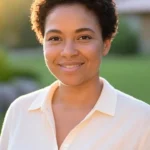 imagem de uma mulher brasileira confiante e alta estima elevada em referência ao artigo:Queda de Cabelo Após a Gravidez Como se Cuidar e Manter a Autoestima