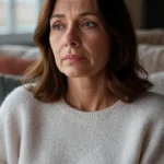 Imagem de uma mulher idade acima dos 45 anos na com uma cara um pouco deprimidada com sintomas da menopausa. em referência ao artigo:Menopausa guia completo para identificar sintomas e viver melhor